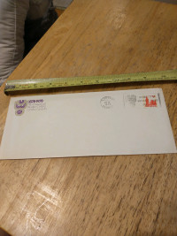 University of Western Ontario  1978 centennial mailed envelope