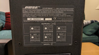 Bose acoustimass 7 home theater speaker system