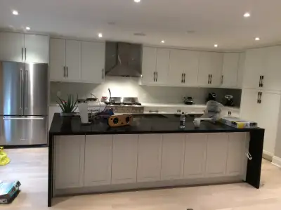 Remodel Fancy Kitchen with Custom Cabinets & Durable Countertop, View more