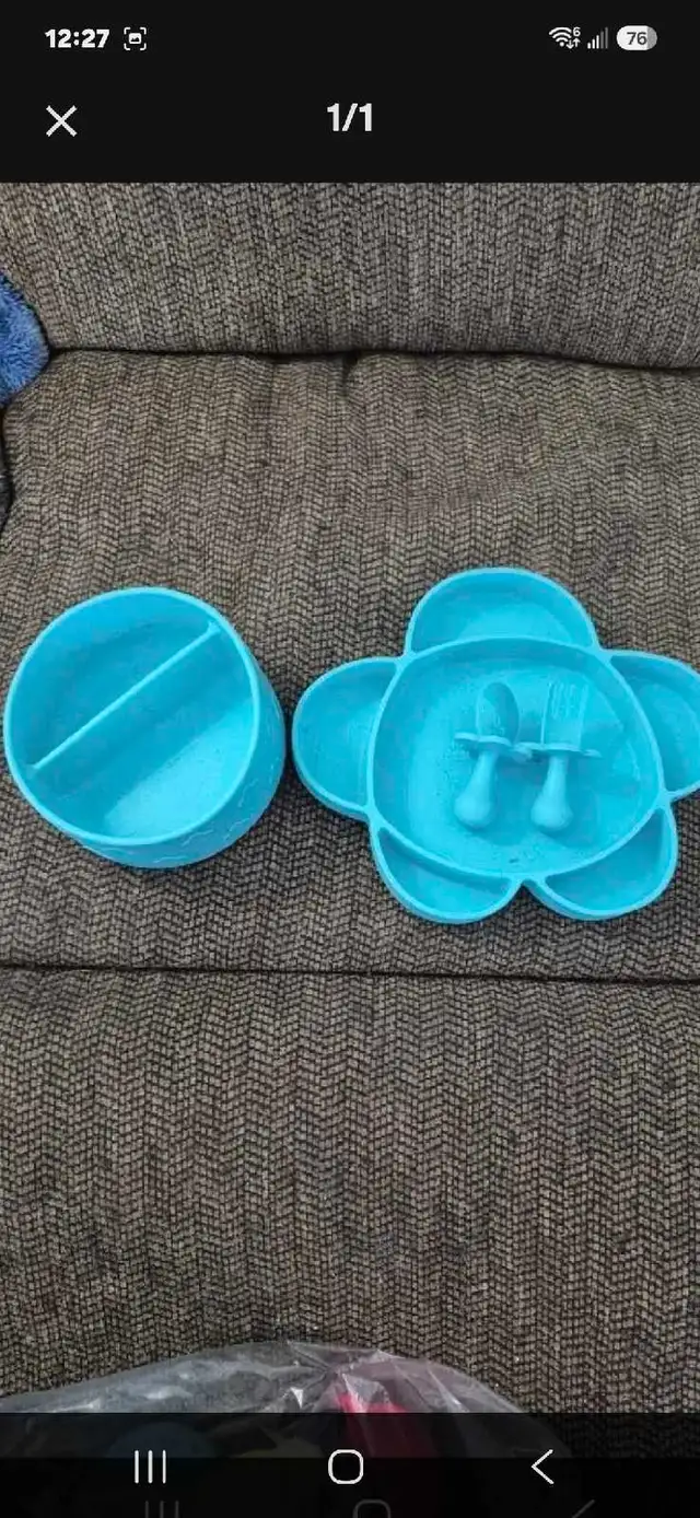 Silicone Baby Feeding Set