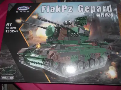 XINGBAO 06045 Cheetah Self-Propelled Anti-Aircraft. BRAND NEW SEALED. LEGO COMPATIBLE. EXCELLENT QUA...