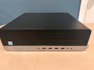 Windows 11 Pro Desktop PC HP EliteDesk 800 G4 - i5-8500 @ 3.00 Ghz - 16 GB Ram - 500 GB NVME SSD - C...