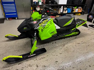 2019 Arctic Cat ZR 600 RSX with custom 9 gallon aluminum tank requires 100 octane fuel. Have stock 3...