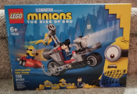 Lego Minions # 75549 : The Rise Of Gru - Unstoppable Bike Chase