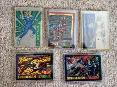 Vintage marvel trading cards from the 1990's. I use Ebay as a pricing medium, but I don't charge eBa...