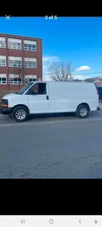 Cargo van and driver available for moving and delivery Now