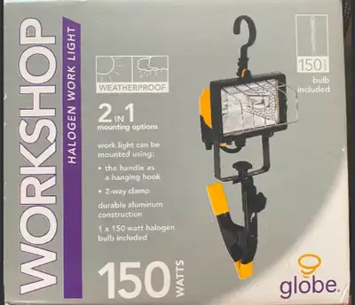 Halogen Work Light, View more