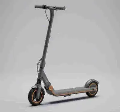 This Segway Ninebot electric scooter is a reliable ride perfect for getting around, showing some cos...