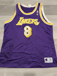 Champion Kobe Bryant LA Lakers Rookie Basketball Jersey 