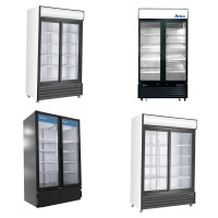 Commercial Double Glass Door Display Coolers /Refrigerator