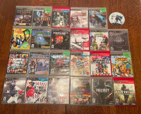 PS3 Games x 23 for $120 obo