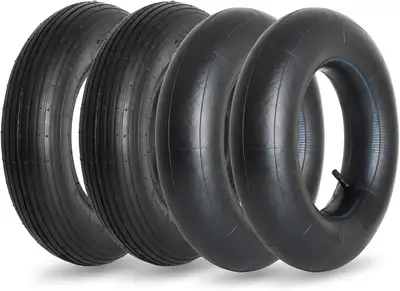 GICOOL 4.80/4.00-8 Replacement Tire and Inner Tube Set, View more