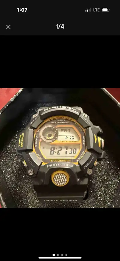 Casio G Shock Rangeman watch , View more