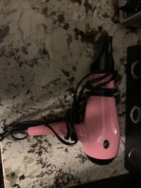 Pink blow dryer 