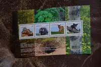 Stamps: Canada 2013 Baby Wildlife. Scott 2602.