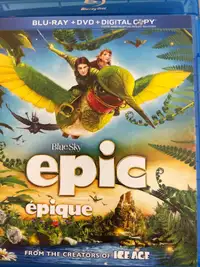 Epic Blu-ray & DVD bilingue à vendre 4$