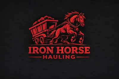 IRON HORSE HAULING Local hauling services including: • Junk Removal • Dump Runs • Scrap & Metal Haul...