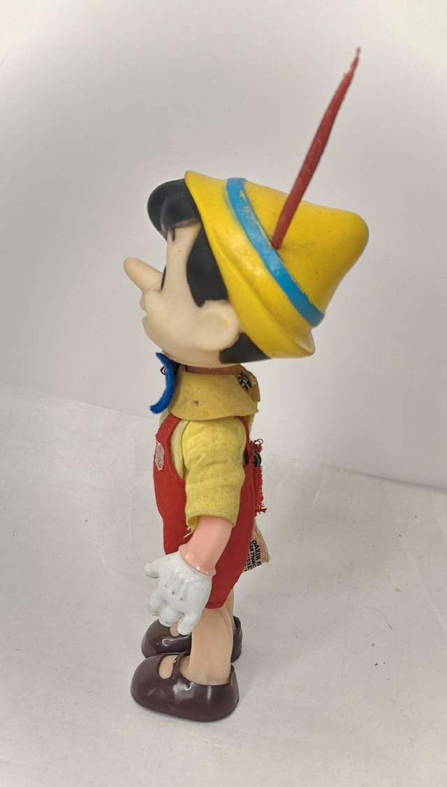 Vtg Disney Pinocchio Doll 70s R. Dakin 10.5” Figure Toy dans Art et objets de collection  à Moncton - Image 4