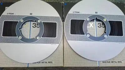 Like New TDK LX35-180M Tape Reels - 3600 Ft (1100m), View more