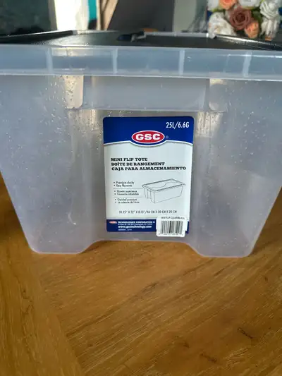 Keep your items neatly stored in this GSC Mini Flip Tote, boasting dimensions of 18.25" x 12" x 8.13...