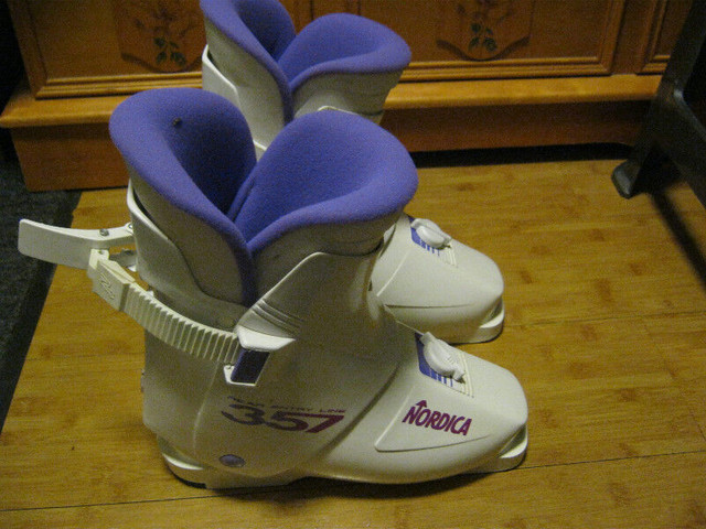 SKI BOOTS used only twice $49-size 7.5-8.5 in Ski in Vernon