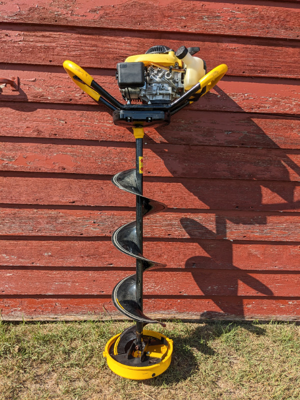 JIFFY Power 4G 49cc Ice Auger in Fishing, Camping & Outdoors in Brandon