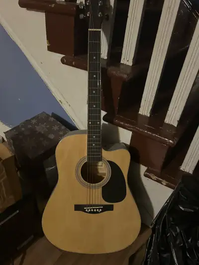 Intex acoustic guitar used. Open to offers.