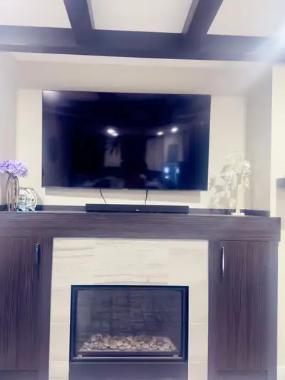 TV for sale-Samsung 70” 4K Smart TV + FREE RCA Speaker, View more