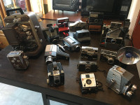 huge antique camera collection