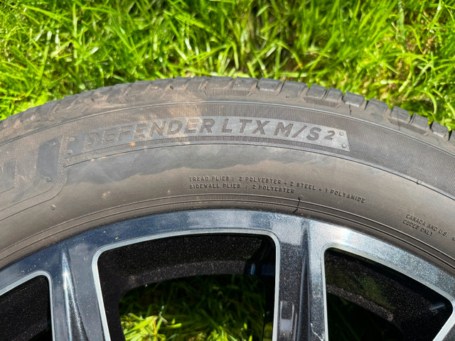 GMC OEM Rims and New Michelin Tires in Tires & Rims in Bedford - Image 4