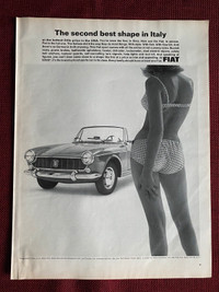 1965 Fiat Sport Original Ad