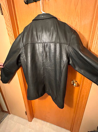 Men’s Leather Jacket - size 48T - heavy jacket  - $60