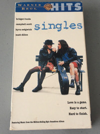 Singles Movie VHS Video Cassette