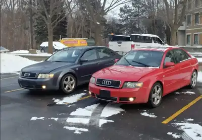 Part out only, there's no body parts except the rear lights b7 (06-08) and one side mirror and the t...