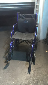 wheelchair and walker