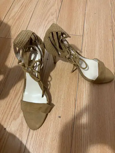 Used women heels , sandals size 10 $20 for one, View more