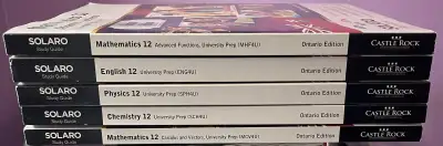 Excellent condition. Gently used. English, Physics and Chemistry: SOLD Mathmatics- Advanced Function...