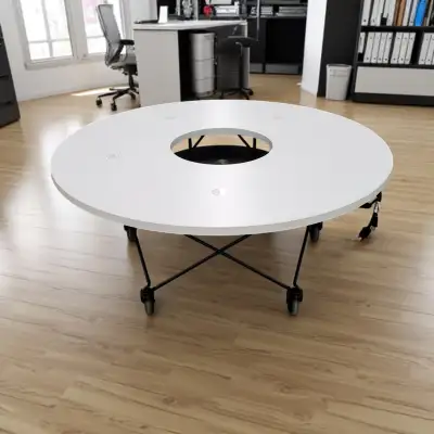 Office Power Module Table Keilhauer Juxta USB Port W/Wheel K7687, View more