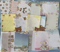 San-X 30 Pieces Rilakkuma Sumikko Memo Sheets Seal Bits Stickers