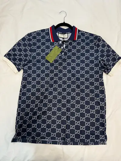 Gucci men’s GG medium polo shirt , View more