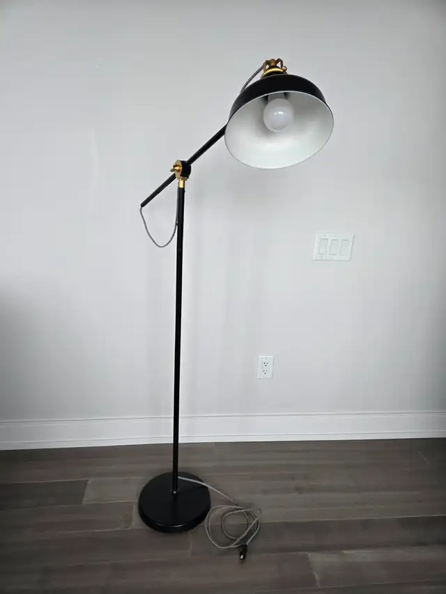 Ikea Ranarp Floor/reading lamp, black62863728665730122