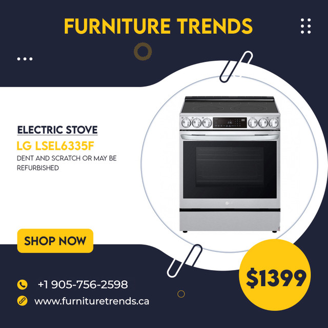 Today Special Deals on Stove Starts From $699.99 in Stoves, Ovens & Ranges in Belleville