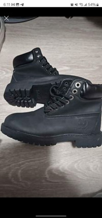 TIMBERLAND PREMIUM 6-INCH WATERPROOF BOOT / BLACK NUBUCK