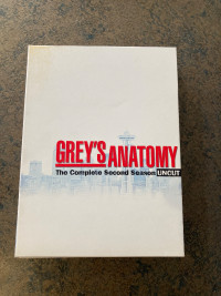 Grey's Anatomy Season 2 -- DVD series EUC!