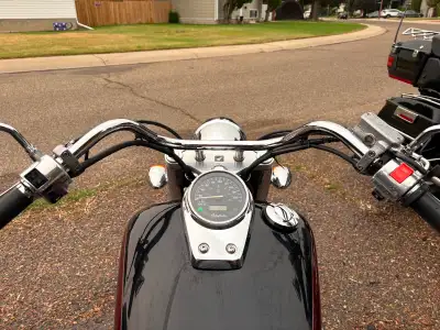 Model: 2006 Honda Shadow Aero Engine Displacement: 750 CCs Condition: Used Torque (Nm): 44 Fuel capa...