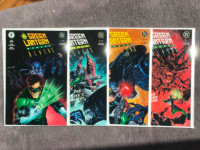 Green Lantern Vs Aliens #1-4 (2000) NM Comic Book Mini Series