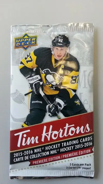 Tim Horton's Hockey Cards looking to Trade, View more