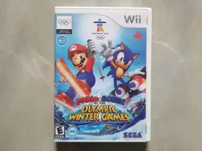 Mario and Sonic at the Winter Olympics for Wii. Tested and comes guaranteed to be working. Tons of o...