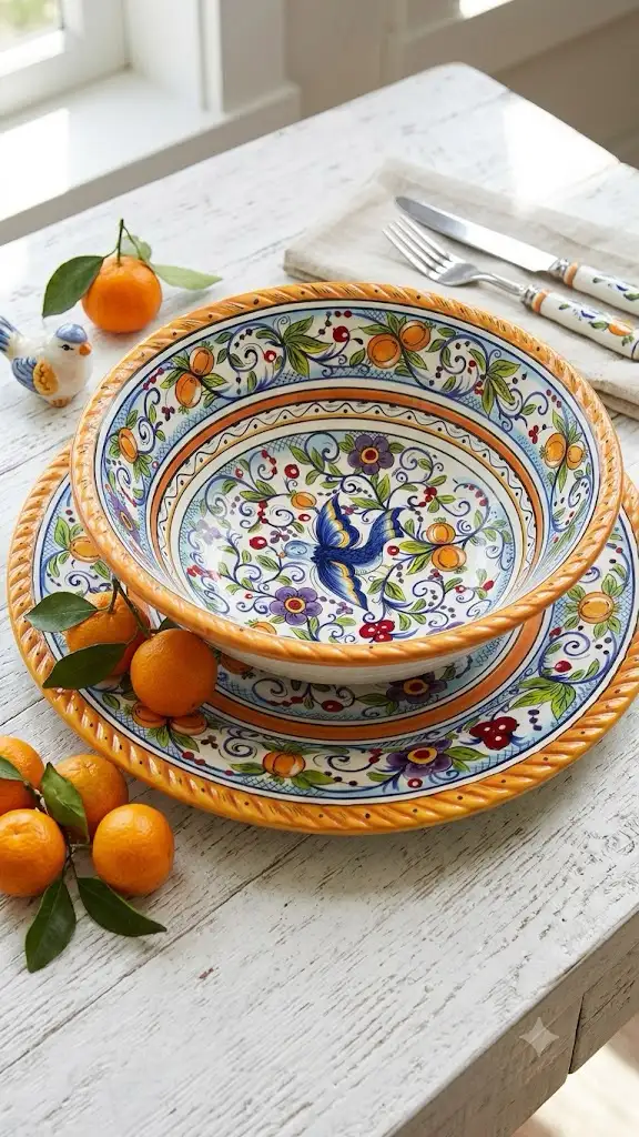 Handcrafted Ensemble Bowl and Plate Tabletops Gallery
