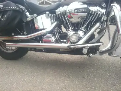 Harley Heritage Stage1 Platinum Ed only 17kms 2009 Heritage FLSTC Stage 1 Big Twin EFI 1600 Includes...
